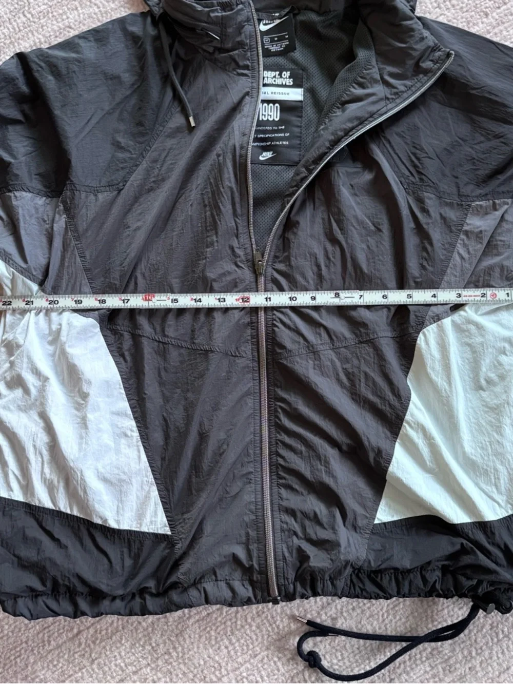 Nike Dept. of Archives 1990 Official Reissue Colorblock Windbreaker Jacket M